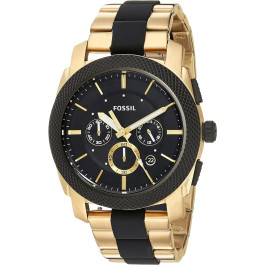 Bracelet de montre Fossil FS5261 Acier inoxydable Plaqué or 24mm